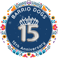 Barro Dogs 15th Anniversary Logo